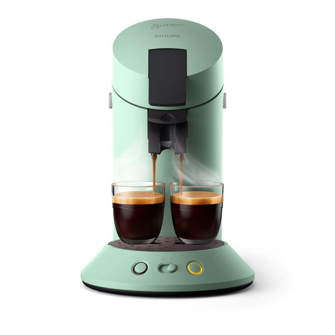 Cafio - Senseo Original Plus Machine à café à dosettes Vert Désert CSA210/80